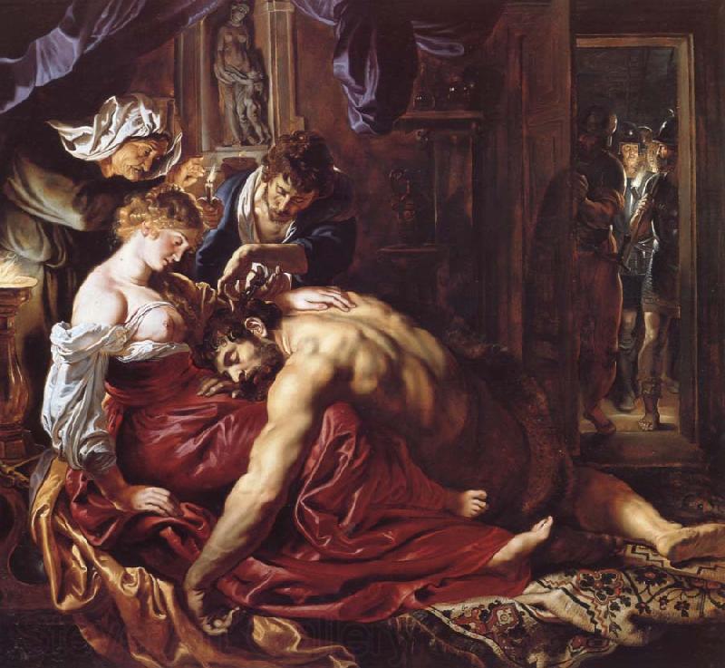 Peter Paul Rubens Samson and Delilah Spain oil painting art